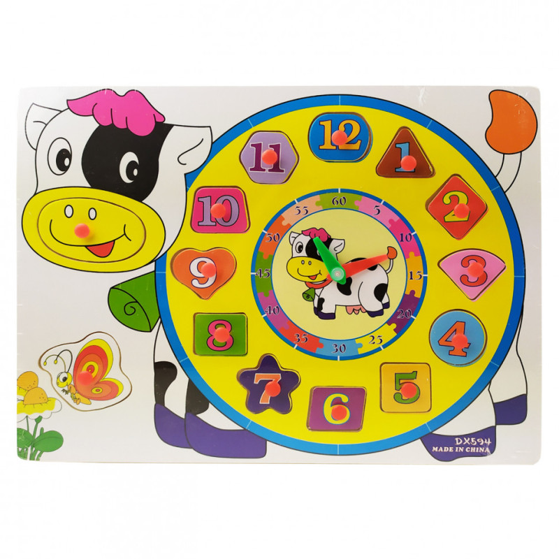 Деревянная игрушка Рамка-вкладыш MD 2533-DX  30-22-1 см
