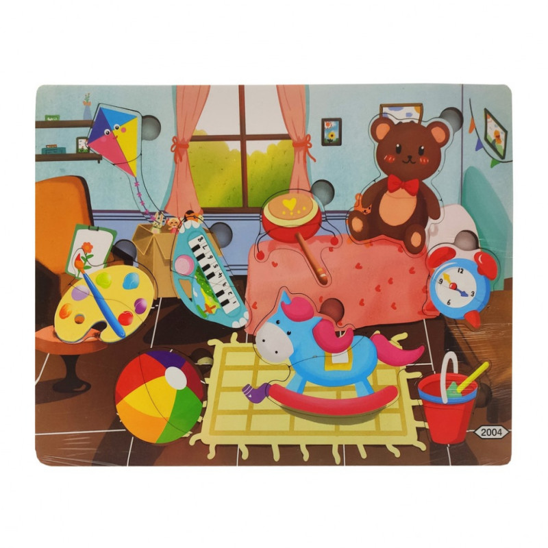 Деревянная игрушка Пазлы MD 2561-2001/24, 30*22 см