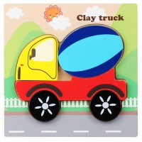 Дерев'яна іграшка Пазли Bambi Транспорт MD 2925, 15х15 см Дерев'яна іграшка Пазли Bambi Транспорт MD 2925, 15х15 см