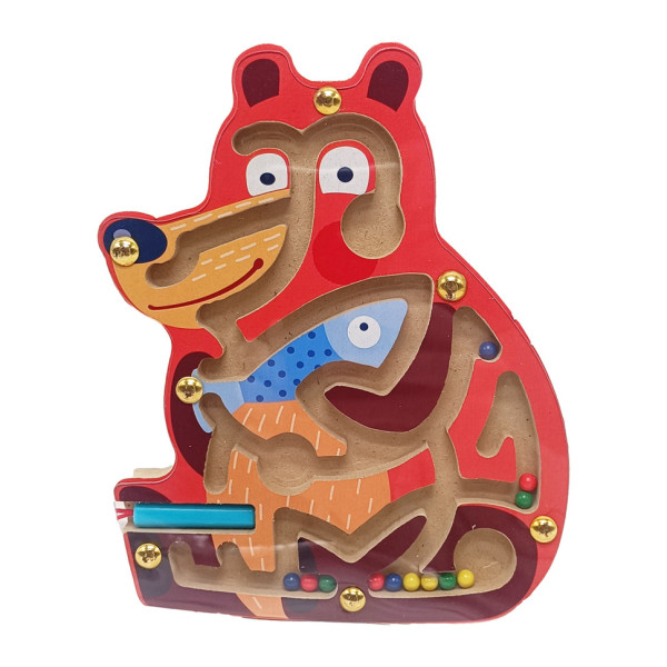 Дерев'яна магнітна іграшка Лабіринт MD 1792-1
