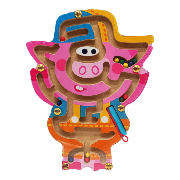 Дерев'яна магнітна іграшка Лабіринт MD 1792-1