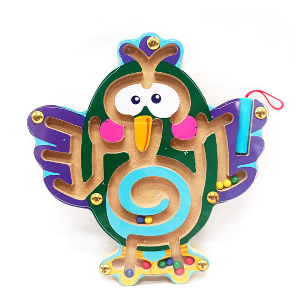 Дерев'яна магнітна іграшка Лабіринт MD 1792-1