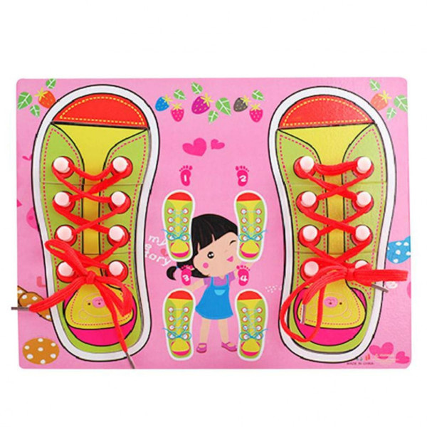 Розвиваюча іграшка Шнурівка M00956 дерев'яна