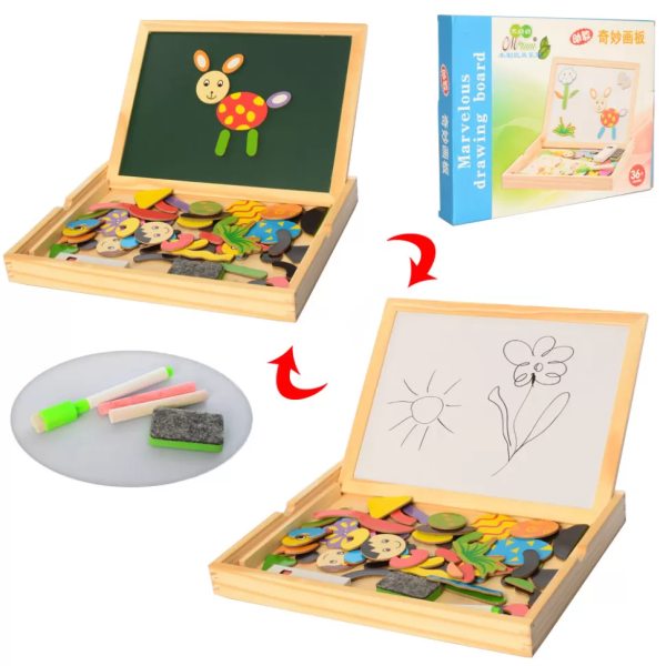 Розвиваючий набір першокласника MD 2028 дерев'яний