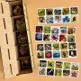 Настольная развивающая игра "Виды животных" Ubumblebees (ПСФ110) PSF110 комодик-сортер