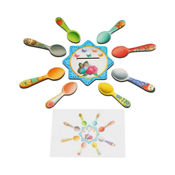 Настільна гра "Веселе чаювання" Ubumblebees (ПСД191) PSD191 дерев'яна