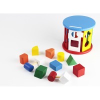 Деревянный сортер 2012-33 12 деталей Деревянный сортер 2012-33 12 деталей