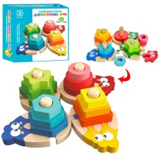 Деревянная игрушка "Пирамидка" MD 1797
