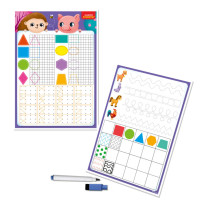 Доска-тренажер  "Фигуры и формы" Vladi Toys VT5010-27 (укр)(VT5010-27)