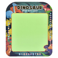 Дошка для малювання світлом CQ150-4-5(Dinosaur) маркера 4 шт (CQ150-4-5)