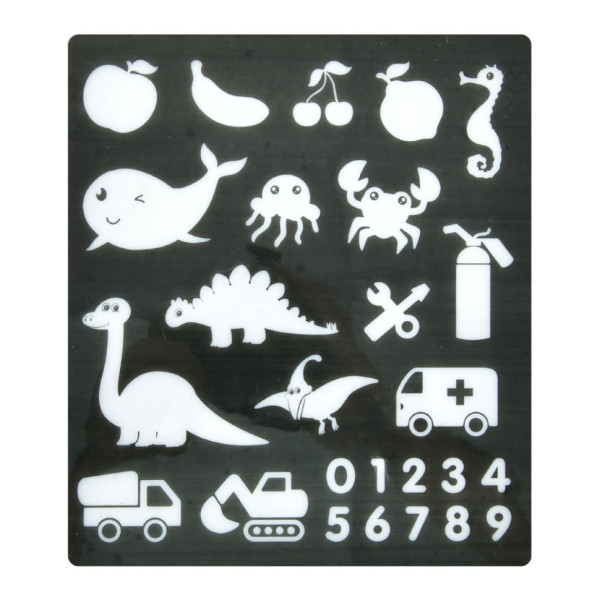 Дошка для малювання світлом CQ150-4-5(Dinosaur) маркера 4 шт (CQ150-4-5)