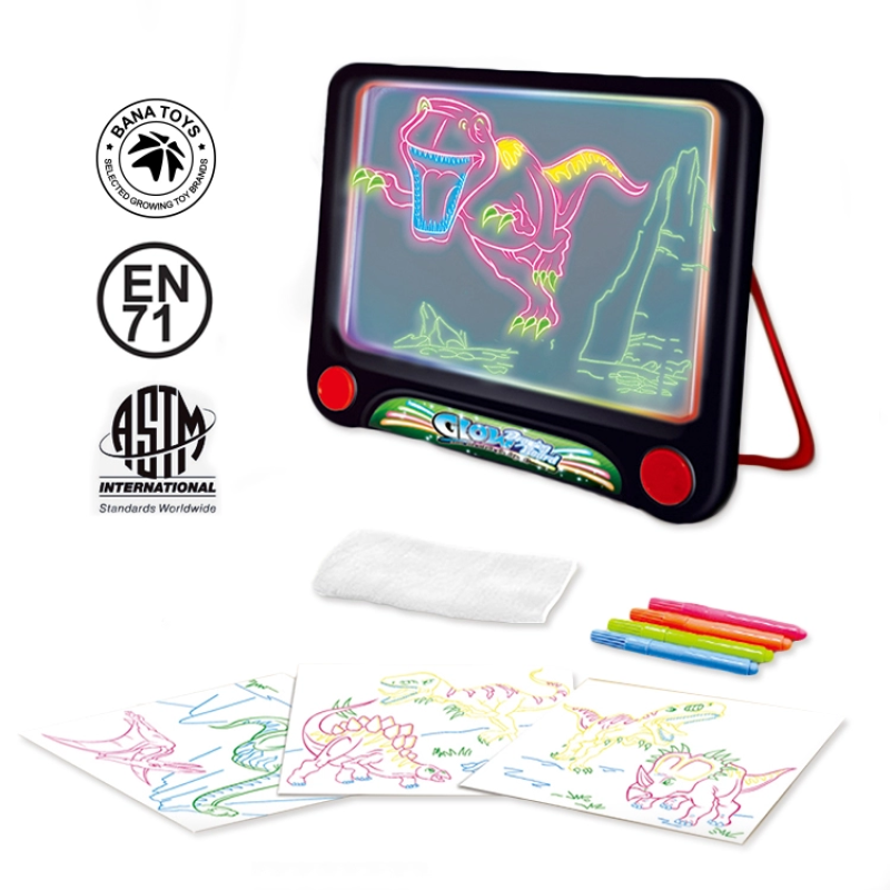 Детская 3D доска для рисования YM169 с маркерами Детская 3D доска для рисования YM169 с маркерами