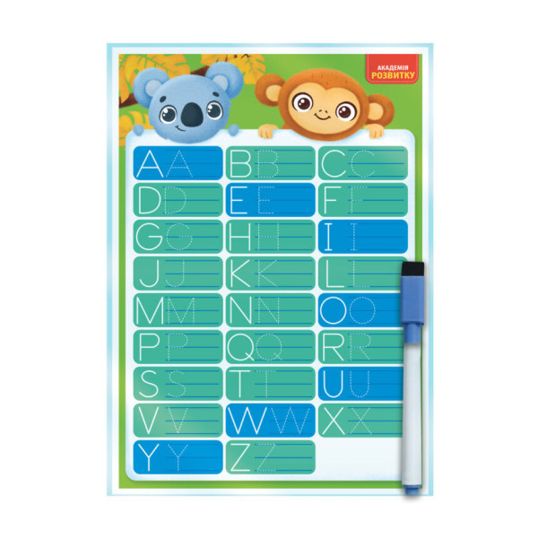 Доска-тренажер "Азбука" Vladi Toys VT5010-25 (укр)(VT5010-25)