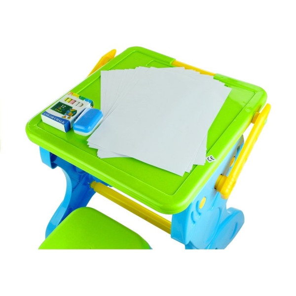 Детский мольберт/парта со стульчиком YM884(Blue) синий