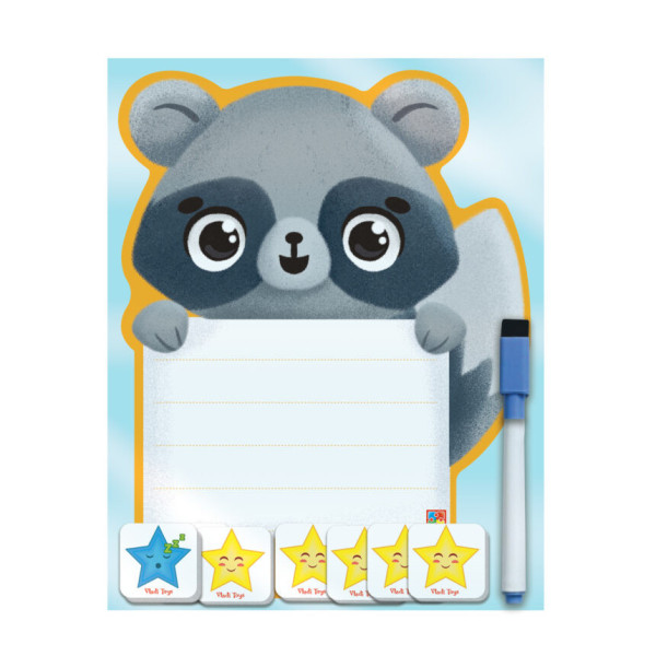 Магнитная доска "Енот" с маркером Vladi Toys VT3601-20 (укр.)(VT3601-20)