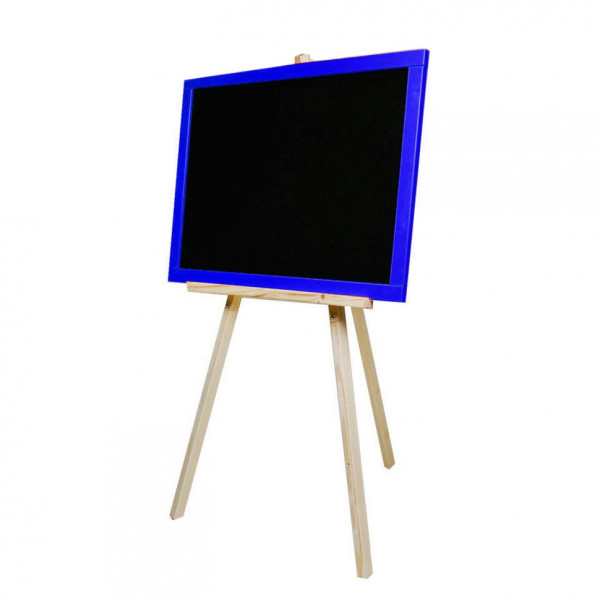 Доска для рисования на треноге M326040/1/2/3  двусторонняя 60 * 40  магнитная