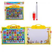 Дошка для малювання "Перші знання" 8954 двостороння, магнітна Дошка для малювання "Перші знання" 8954 двостороння, магнітна