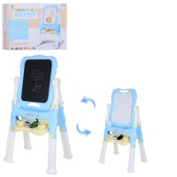 Дитячий мольберт для малювання 675 блакитний Дитячий мольберт для малювання 675 блакитний