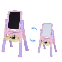 Мольберт детский для рисования 676 розовый Мольберт детский для рисования 676 розовый