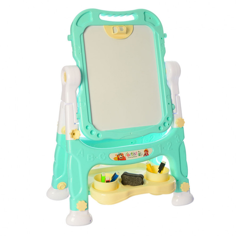 Детский мольберт для рисования 050-10/11/12, 3 цвета Детский мольберт для рисования 050-10/11/12, 3 цвета