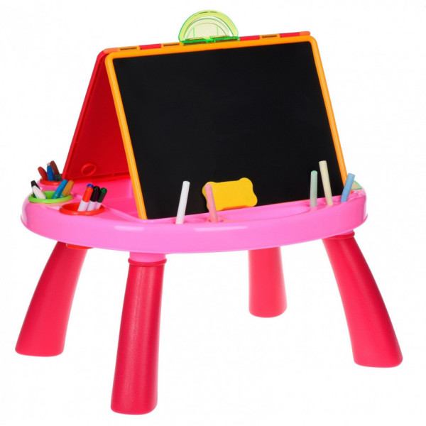 Двухсторонний мольберт 8806M со столиком