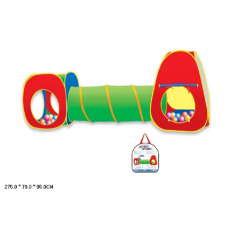 Детская игровая палатка с тоннелем 5538-13 в сумке