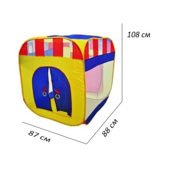 Игровая палатка 5033 (0505) в сумке(5033/М0505)