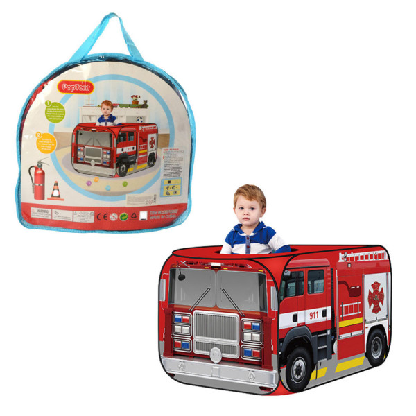 Дитячий намет SG7026XF Пожежна машина 110х72х72 см