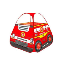 Дитячий намет "Піраміда-Fire engine" MR 1116(Red) розмір 99х80х80 см (MR 1116(Red))