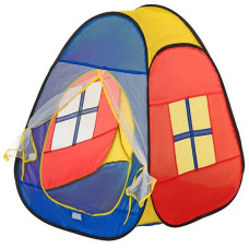 Дитячий намет "Піраміда" 1423, 86 х 77 х 74 см 1 вхід-сітка 2 вікна-сітки (1423)