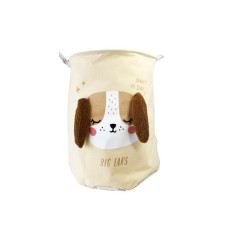 Кошик для іграшок та білизни "Big ears Собачка" MGZ-1009(Biege) 50 х 40 см (MGZ-1009(Biege))