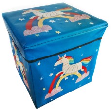 Коробка-пуф для іграшок Єдиноріг MR 0364-3,, 31-31-31 см