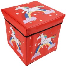 Коробка-пуф для іграшок Єдиноріг MR 0364-3,, 31-31-31 см