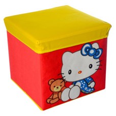 Кошик /пуф для дитячих іграшок M 5765 32х32х30
