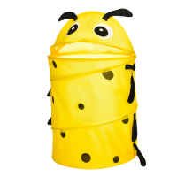 Кошик для іграшок Гусениця Bambi MR 0663-1 висота 68 см Жовтий (MR 0663-1(Yellow))