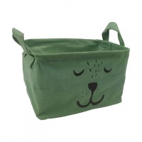 Корзина для игрушек  CLR609 хлопок, водонепроницаемая пропитка, 20*16*4 см