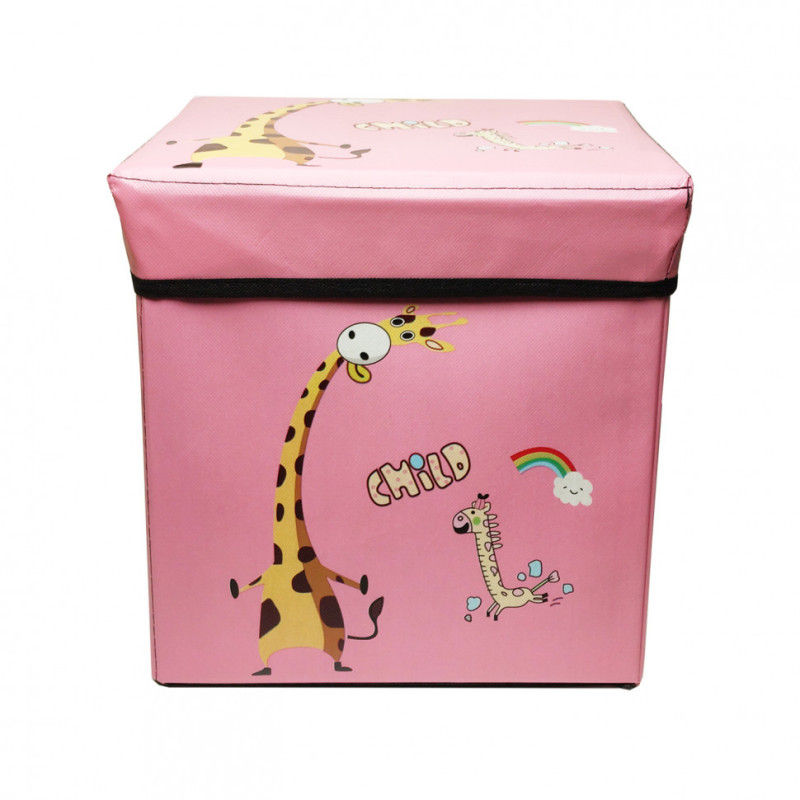 Кошик-скриня для іграшок CLR606 з кришкою, 35 * 35 * 50 см