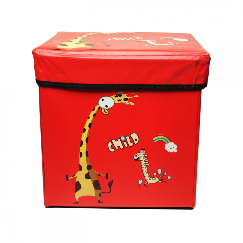 Кошик-скриня для іграшок CLR606 з кришкою, 35 * 35 * 50 см
