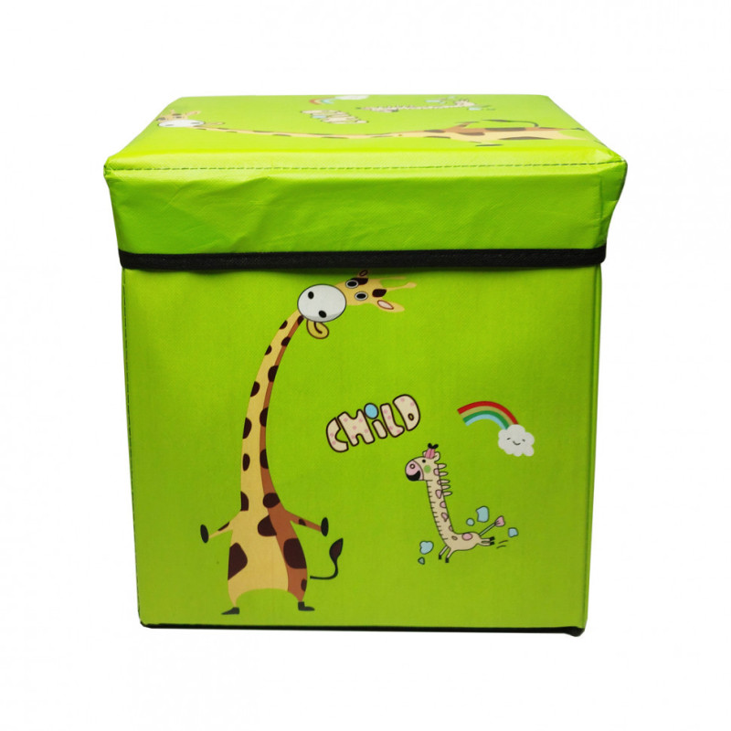 Кошик-скриня для іграшок CLR606 з кришкою, 35 * 35 * 50 см