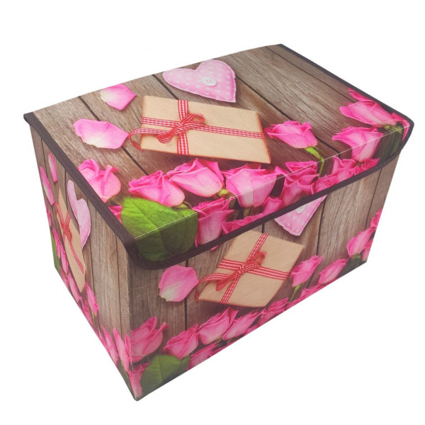 Ящик/пуфик для игрушек MR 0625  38-24-24 см