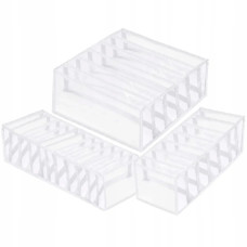 Набір органайзерів для зберігання білизни Springos HA3114 білий (HA3114)