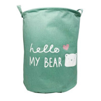 Кошик для іграшок та білизни «Hello my bear» MGZ-1004(Green) (MGZ-1004(Green))
