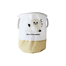 Кошик для іграшок та білизни "Hello cute animals Кіт" MGZ-1006(Gold) 35 х 40 см (MGZ-1006(Gold))