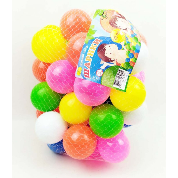 Кульки для сухих басейнів 16210, 70 мм (16210)