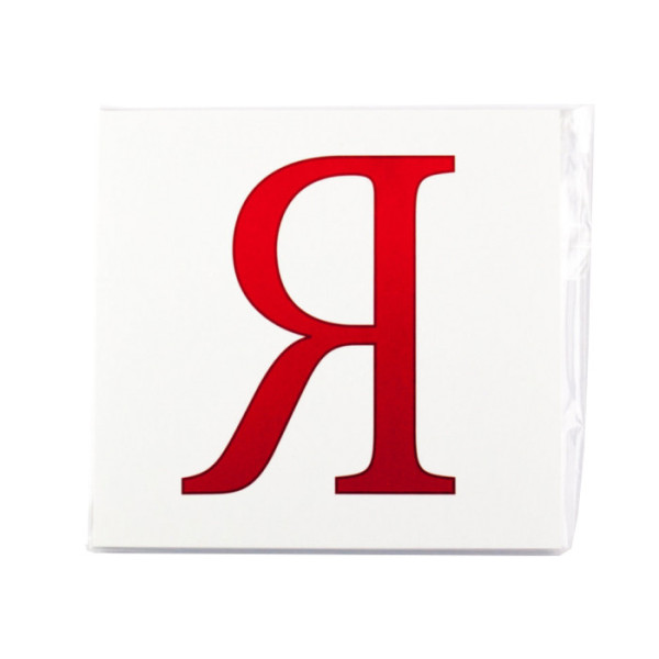 Розвиваючі картки "Українські Букви" (110х110 мм) 67146  укр. мовою (67146)