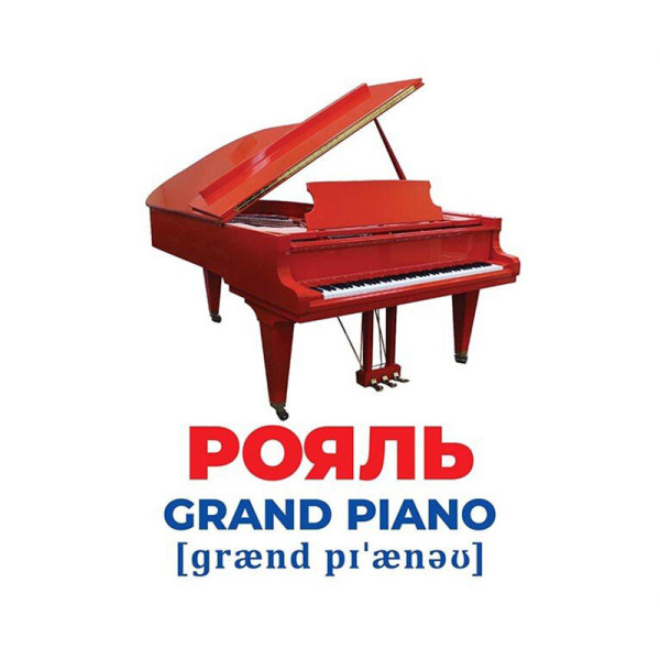 Набір розвиваючих карток Геній з пелюшок "Музичні інструменти" 10107203, 17 карток (10107203)