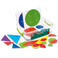 Демонстраційний магнітний набір "Дроби-Танграм" VT5555-03 (VT5555-03)