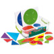 Демонстраційний магнітний набір "Дроби-Танграм" VT5555-03 (VT5555-03)
