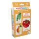Дитячий набір навчальних карток Монтессорі "Овочі та фрукти" 301232, 32 зображення (301232)