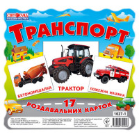 Картки міні "Транспорт" (У) 13107004 (13107004)